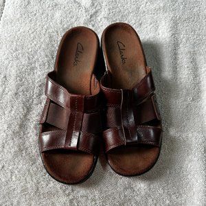 Clarks Leather Sandals